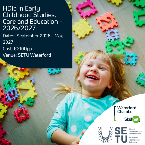 Higher Diploma; Early Childhood Studies, Care and Education Level 8 Feature Image