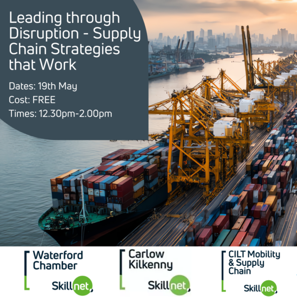 Leading Through Disruption - Supply Chain Strategies That Work Feature Image