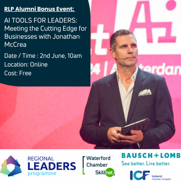 Regional Leaders Programme Alumni Bonus Event: AI Tools for Leaders -Meeting the Cutting Edge for Businesses  Feature Image